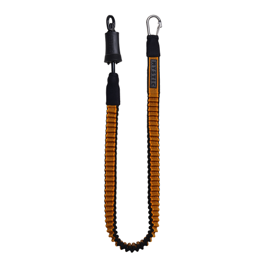 Kite Safety Leash Long - Black / Orange - 2025