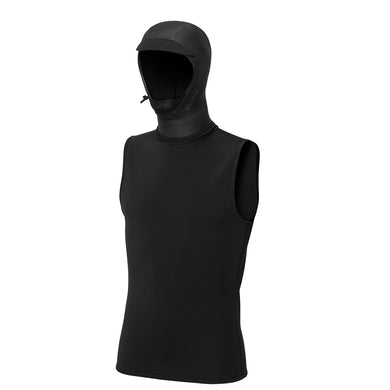 Neoprene Top w/Hood 3/2mm - Black - 2025