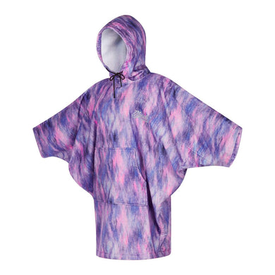 Womens Poncho - Black/Purple - 2021