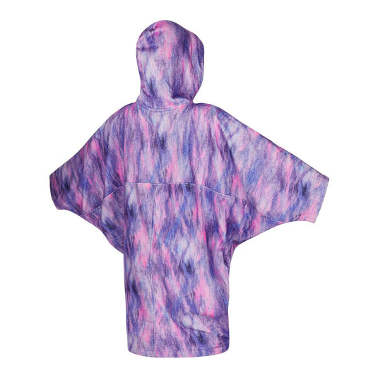 Womens Poncho - Black/Purple - 2021