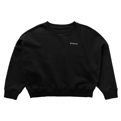 Dropped Shoulder Crew - Black - 2023