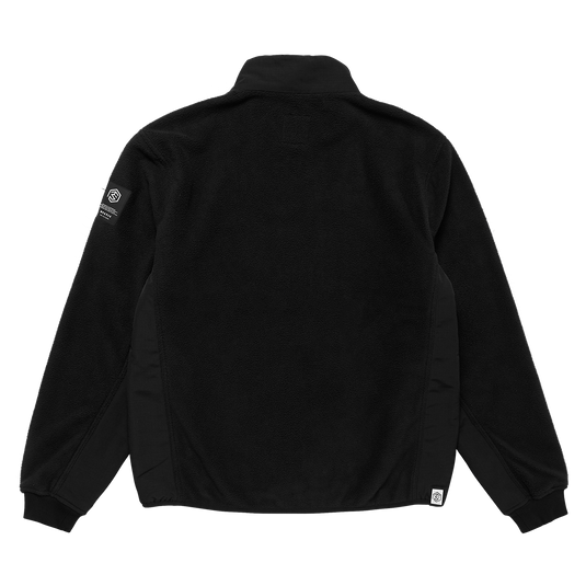 Dark Tech Series Fleece Zip Thru Sweat - Black - 2025