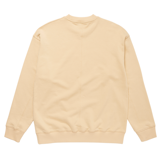 Grit Crew Sweat - Warm Sand - 2024