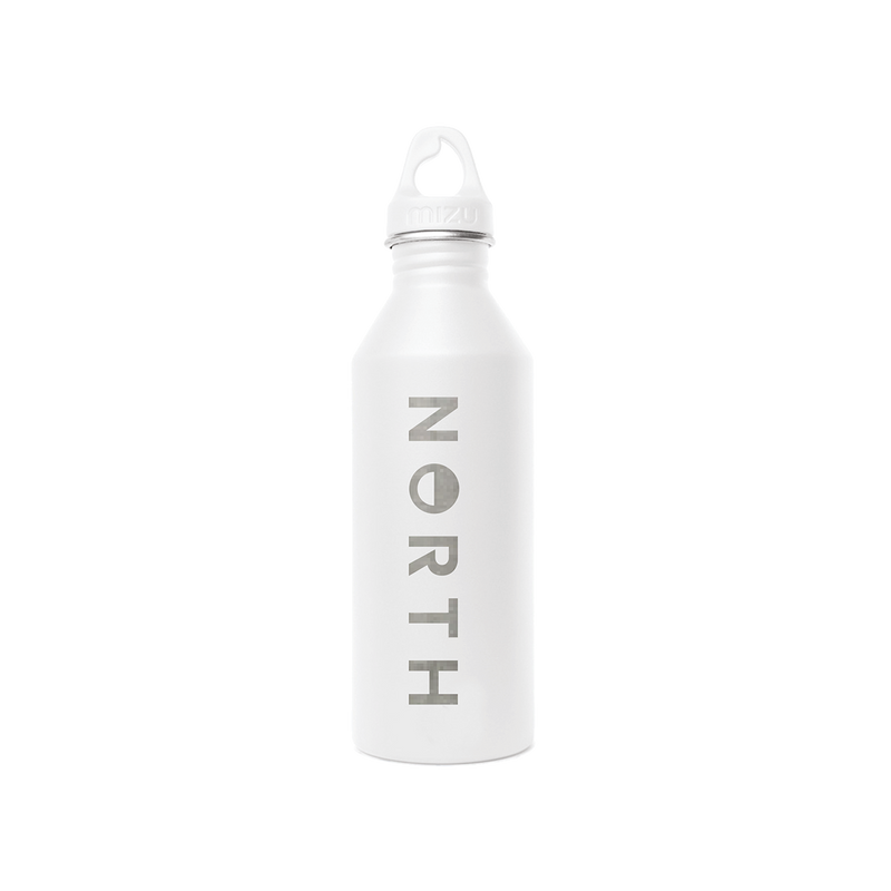 Load image into Gallery viewer, Mizu M8 Water Bottle - White - 2025
