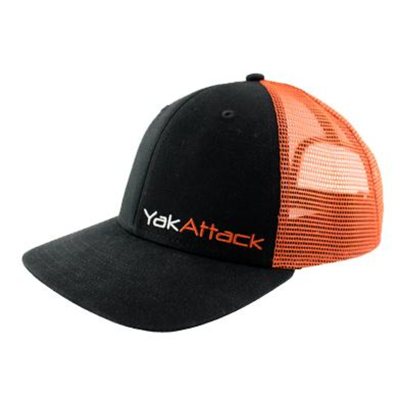 Load image into Gallery viewer, YakAttack - YakAttack BlackPak Trucker Hat - Orange/Black YakAttack
