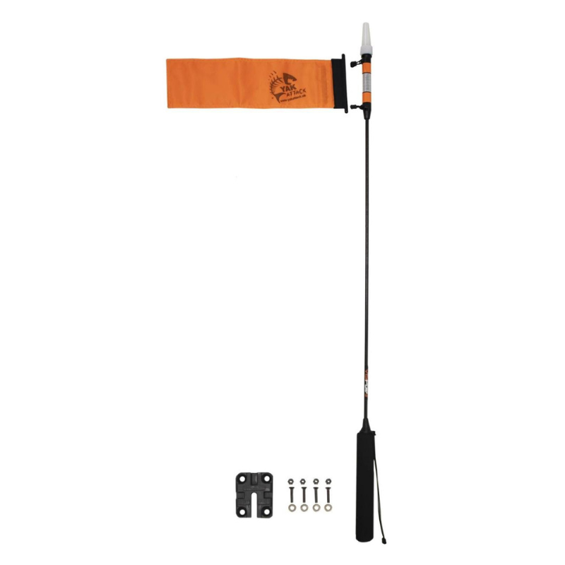 Load image into Gallery viewer, YakAttack | VISIPole II™ - GearTrac™ Ready - Includes Flag and Mighty Mount | Watersports World UK 
