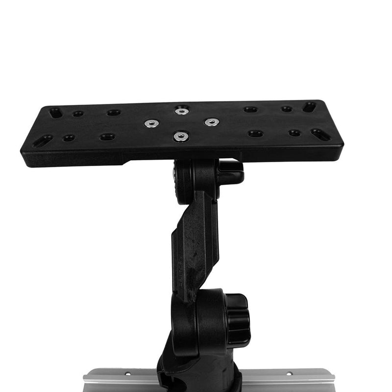 Load image into Gallery viewer, Rectangular Fish Finder Mount with Track Mounted LockNLoad Mounting System YakAttack
