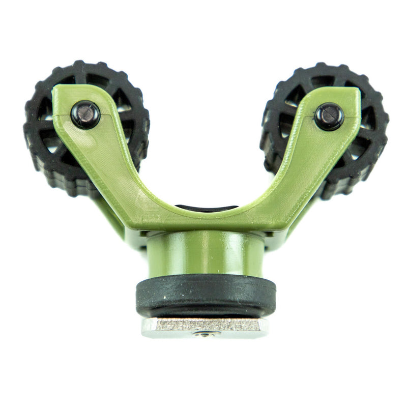Load image into Gallery viewer, YakAttack - RotoGrip Paddle Holder - Track Mount - Olive Green | Watersports World UK
