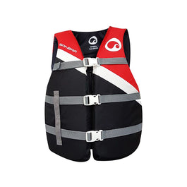 Universal Nylon Vest - Black/Red