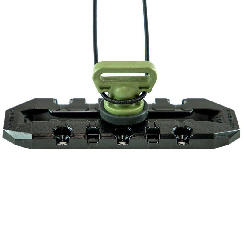 Load image into Gallery viewer, YakAttack - Vertical Tie Down - Track Mount - 2 pack - Olive Green | Watersports World UK 6
