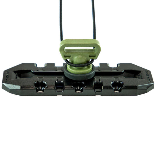 YakAttack - Vertical Tie Down - Track Mount - 2 pack - Olive Green | Watersports World UK 6