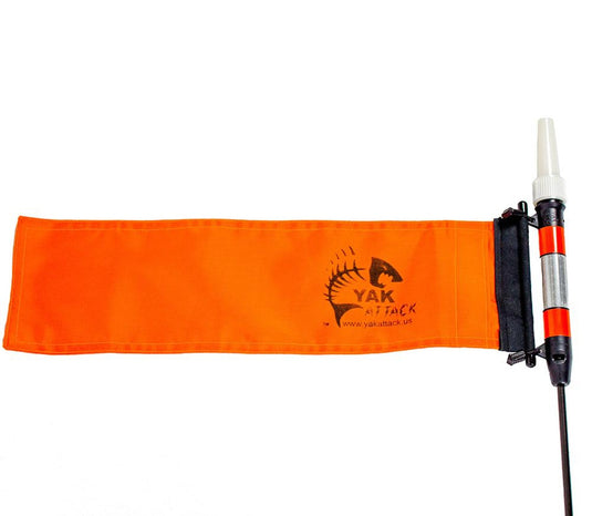 YakAttack - 6 X 18 Orange ProGlo Flag Kit | Watersports World UK 1